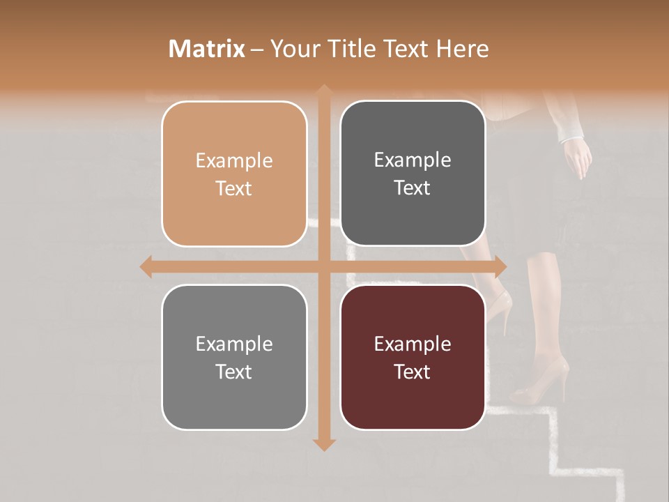 White Cool Unit PowerPoint Template