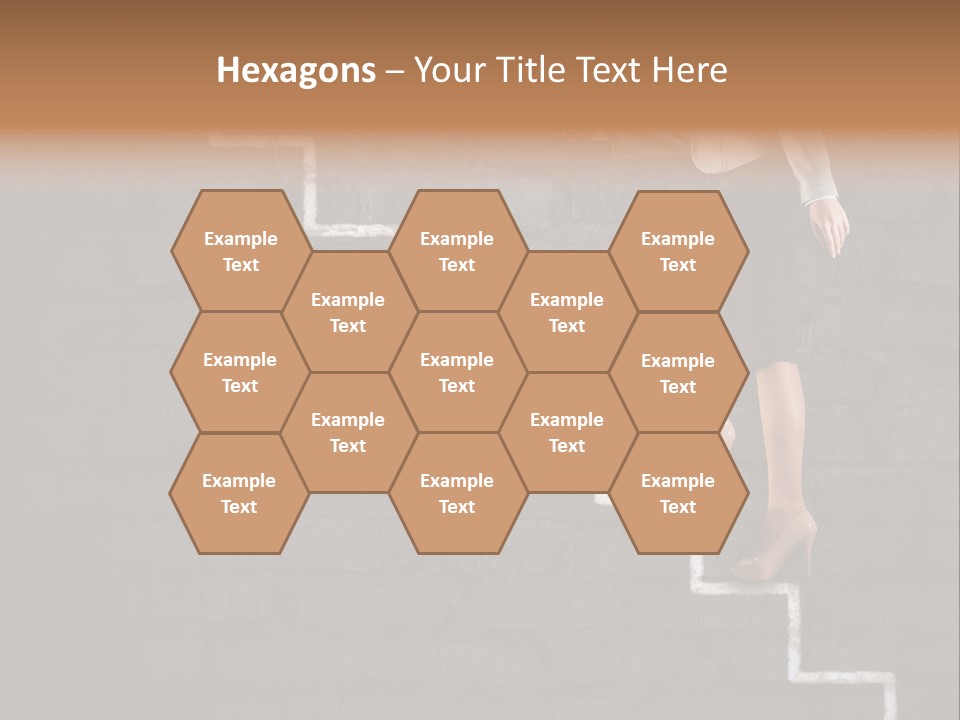 White Cool Unit PowerPoint Template