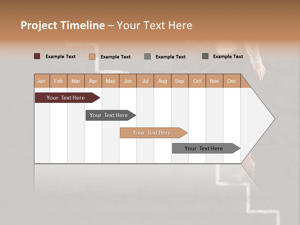 White Cool Unit PowerPoint Template