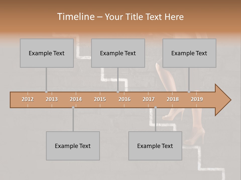 White Cool Unit PowerPoint Template