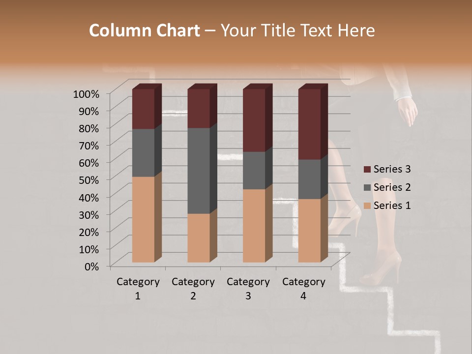 White Cool Unit PowerPoint Template