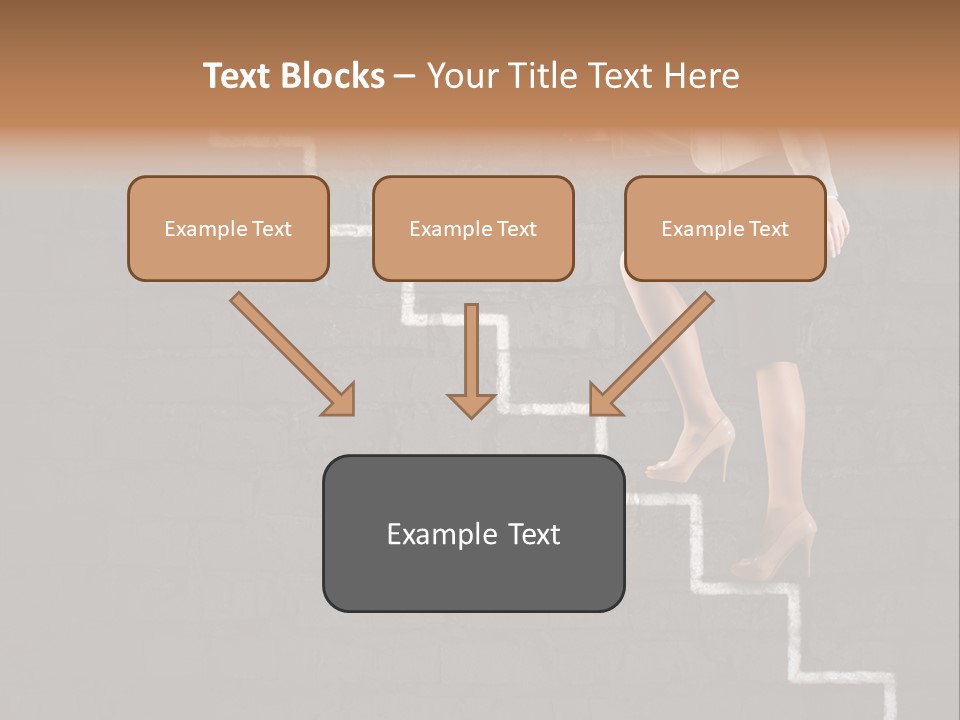 White Cool Unit PowerPoint Template