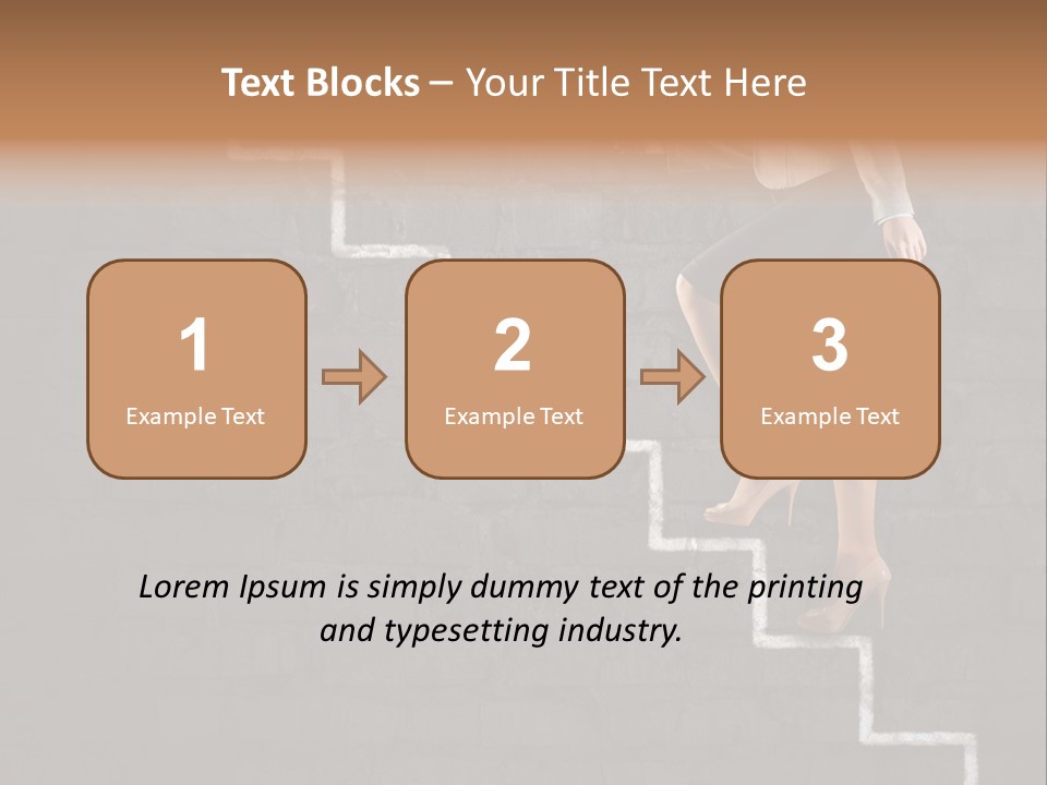 White Cool Unit PowerPoint Template