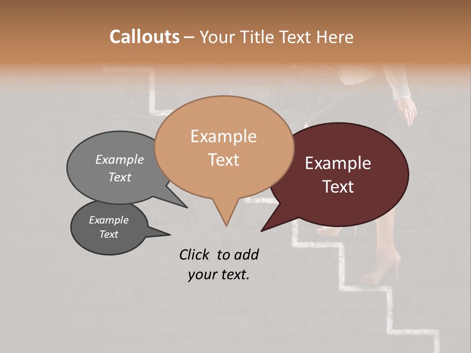 White Cool Unit PowerPoint Template
