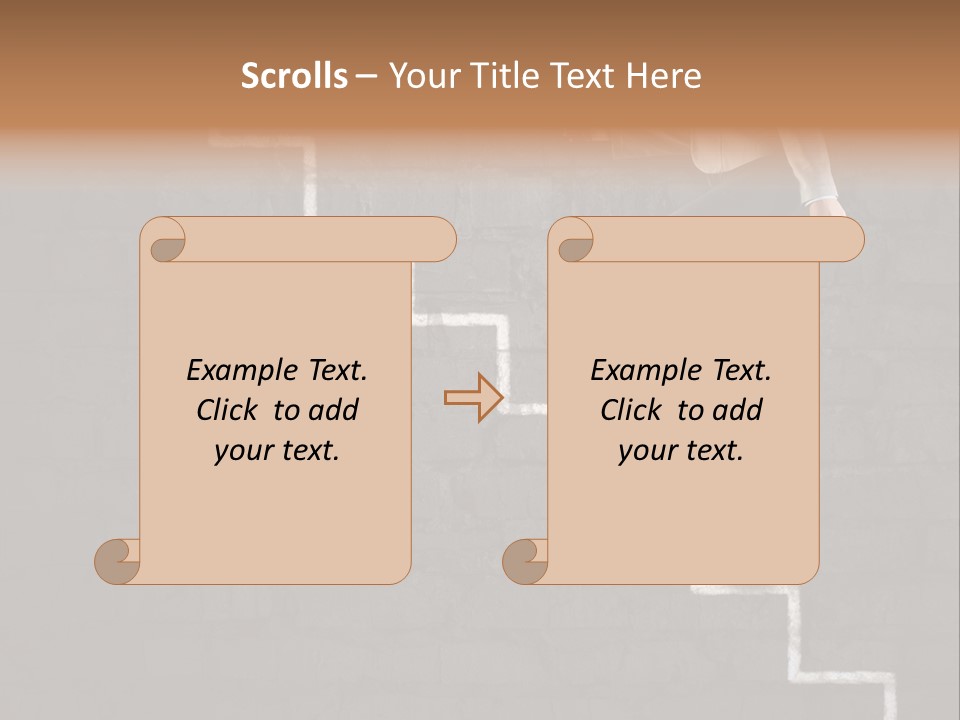 White Cool Unit PowerPoint Template