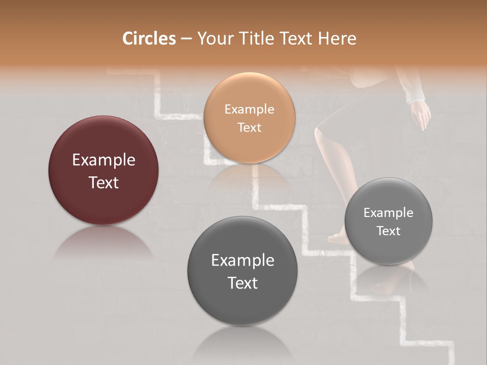 White Cool Unit PowerPoint Template