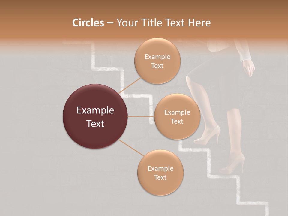 White Cool Unit PowerPoint Template