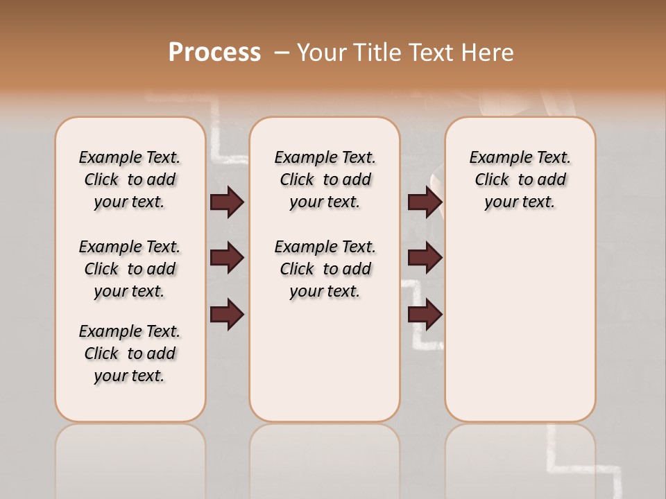 White Cool Unit PowerPoint Template