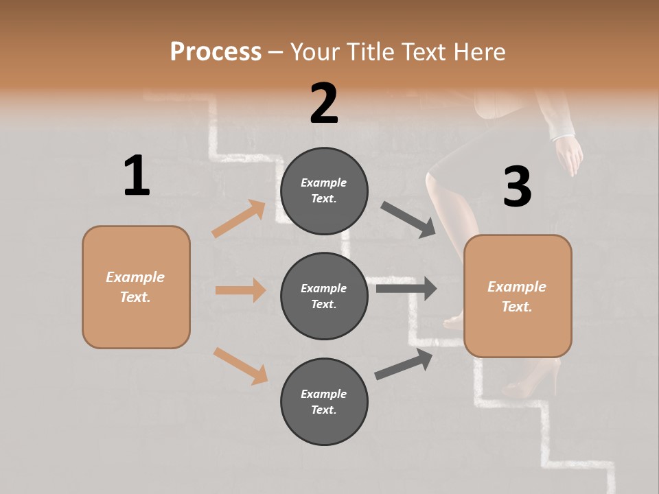 White Cool Unit PowerPoint Template