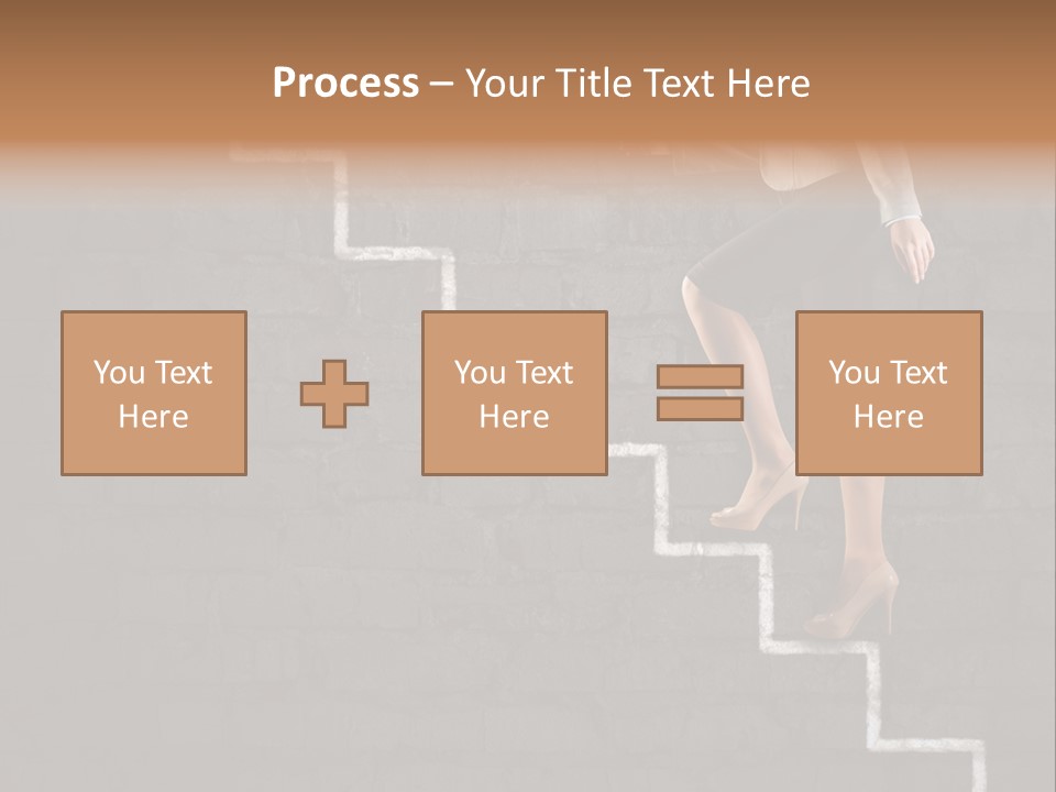 White Cool Unit PowerPoint Template