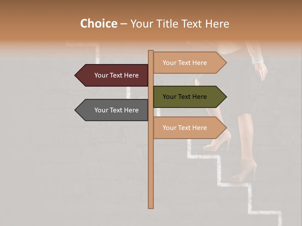 White Cool Unit PowerPoint Template