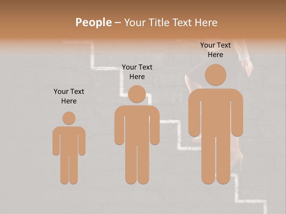 White Cool Unit PowerPoint Template