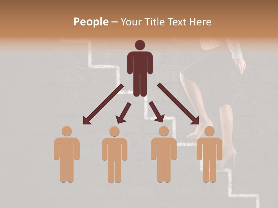 White Cool Unit PowerPoint Template