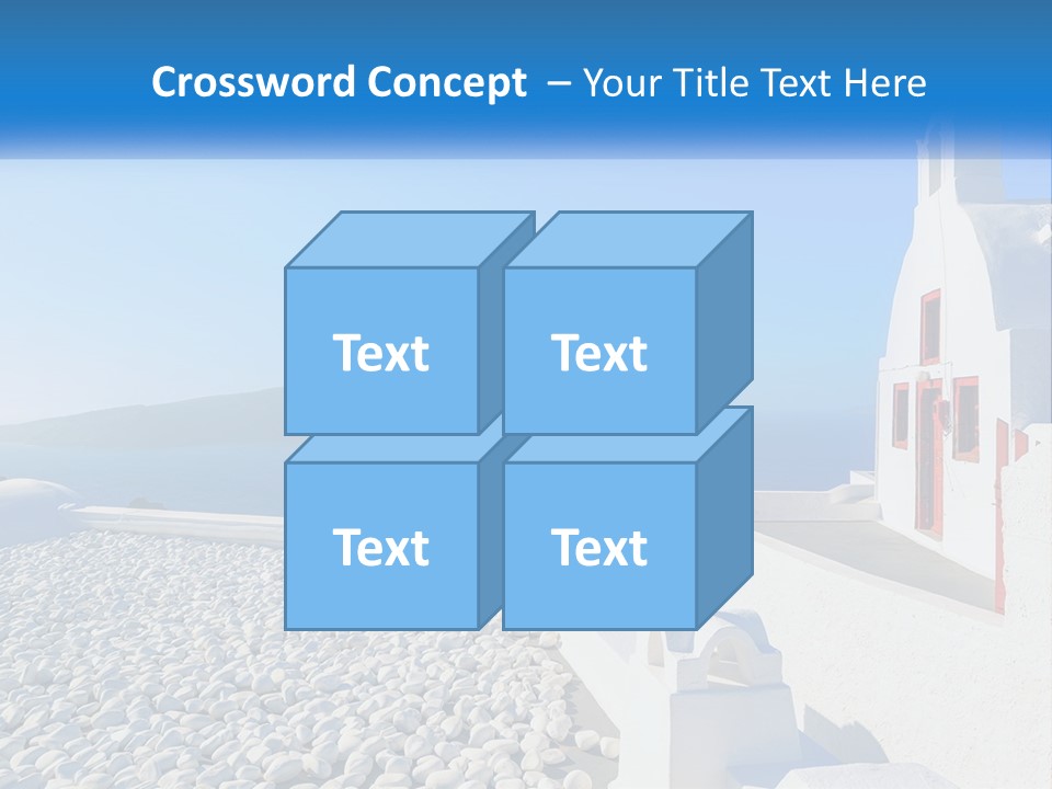 White Conditioner Ventilation PowerPoint Template