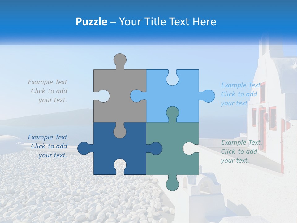 White Conditioner Ventilation PowerPoint Template