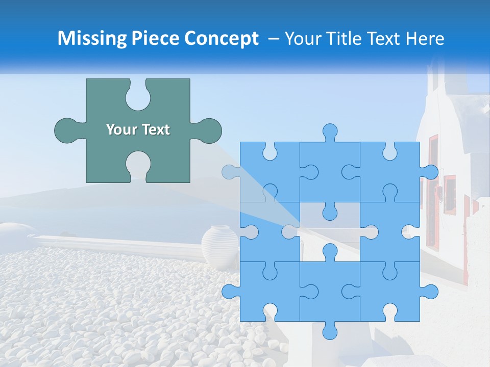 White Conditioner Ventilation PowerPoint Template