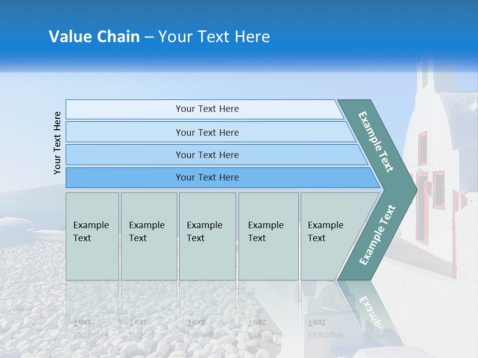 White Conditioner Ventilation PowerPoint Template