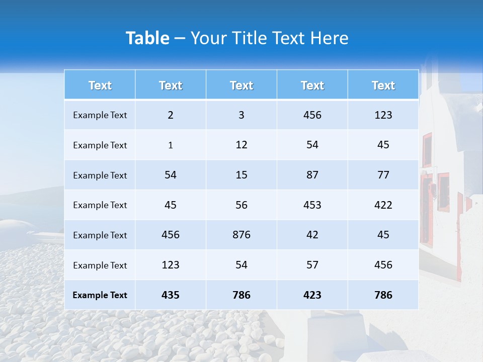 White Conditioner Ventilation PowerPoint Template