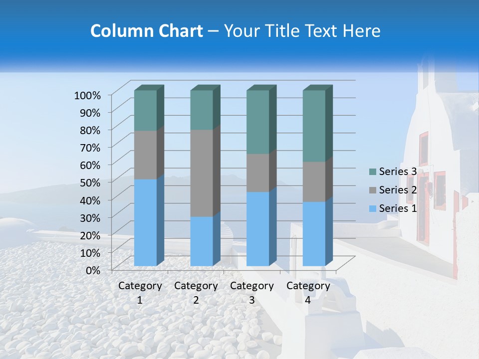 White Conditioner Ventilation PowerPoint Template