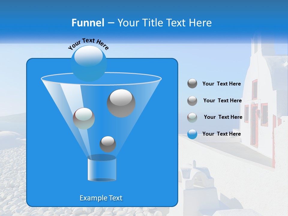 White Conditioner Ventilation PowerPoint Template