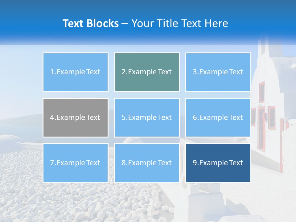 White Conditioner Ventilation PowerPoint Template