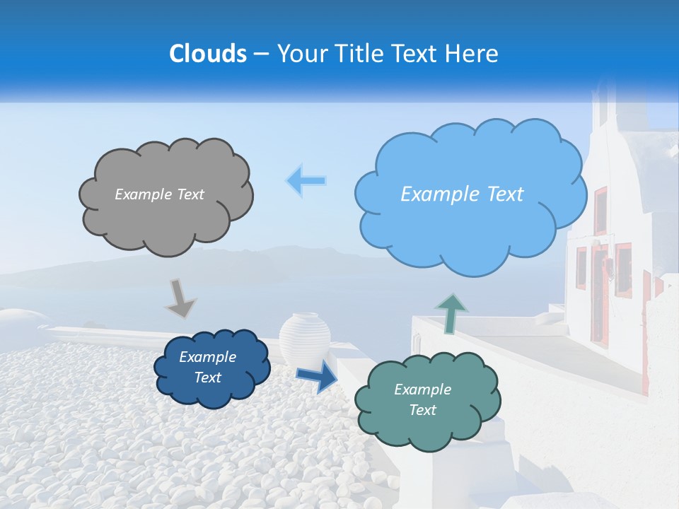 White Conditioner Ventilation PowerPoint Template