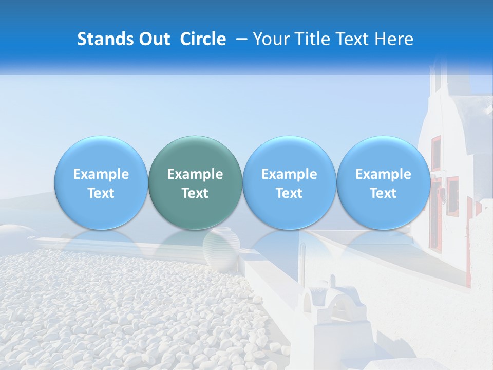 White Conditioner Ventilation PowerPoint Template