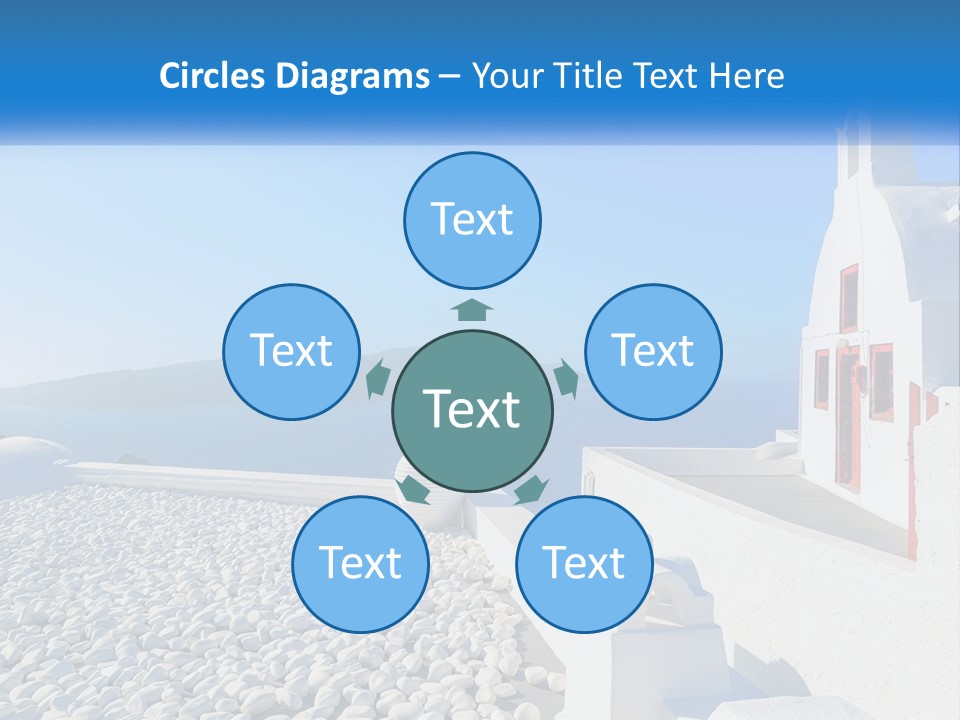 White Conditioner Ventilation PowerPoint Template