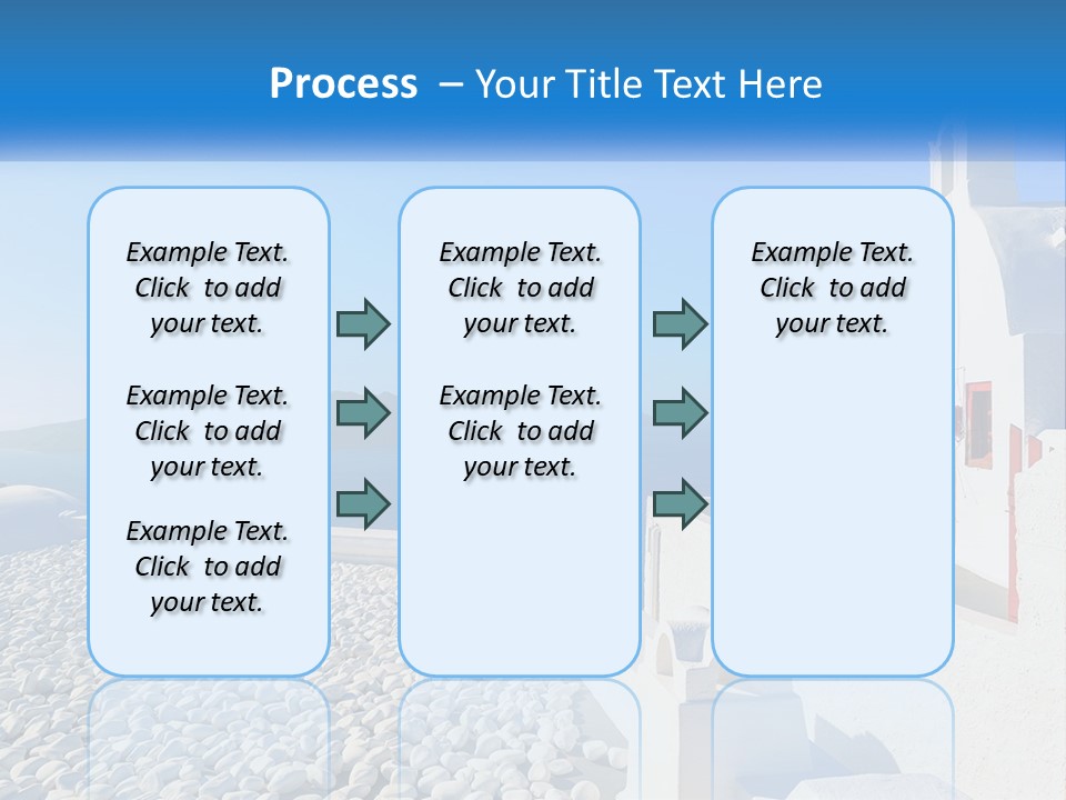 White Conditioner Ventilation PowerPoint Template