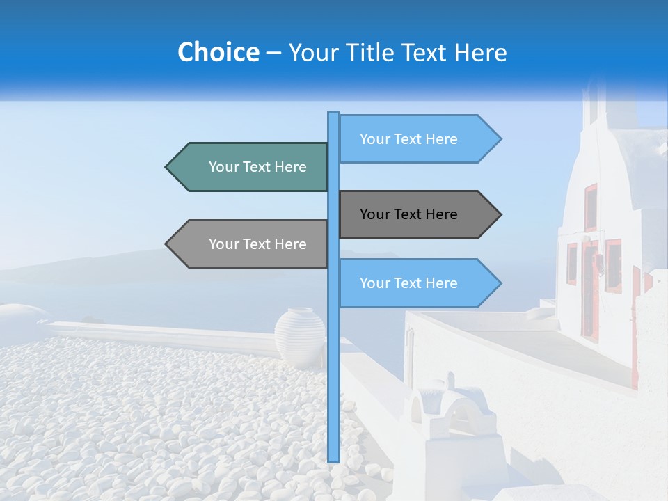 White Conditioner Ventilation PowerPoint Template