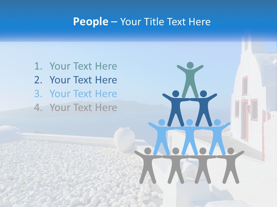 White Conditioner Ventilation PowerPoint Template