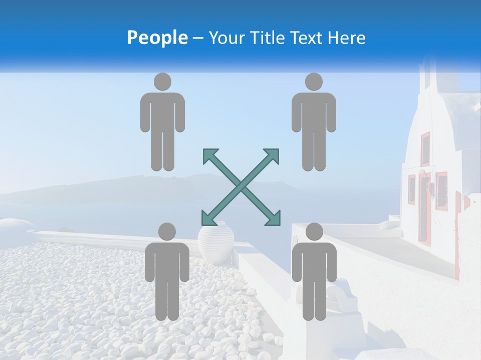 White Conditioner Ventilation PowerPoint Template