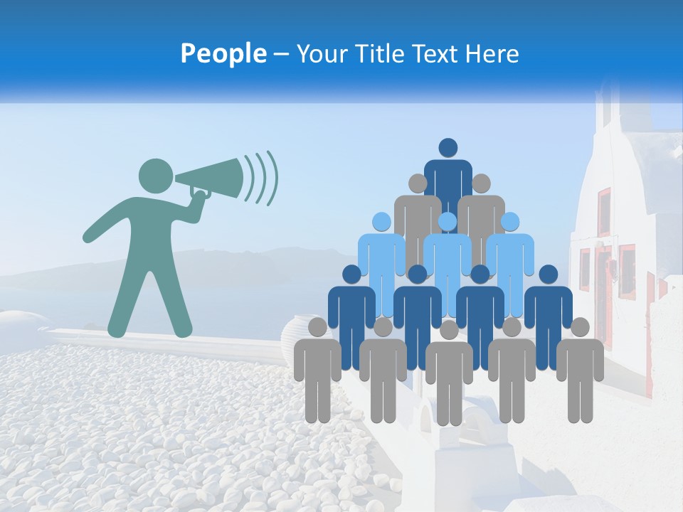 White Conditioner Ventilation PowerPoint Template