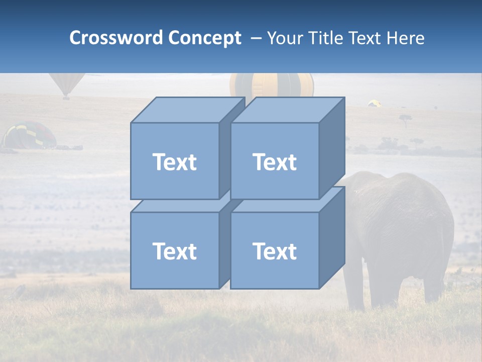 House Air Heat PowerPoint Template