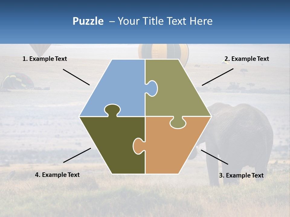 House Air Heat PowerPoint Template