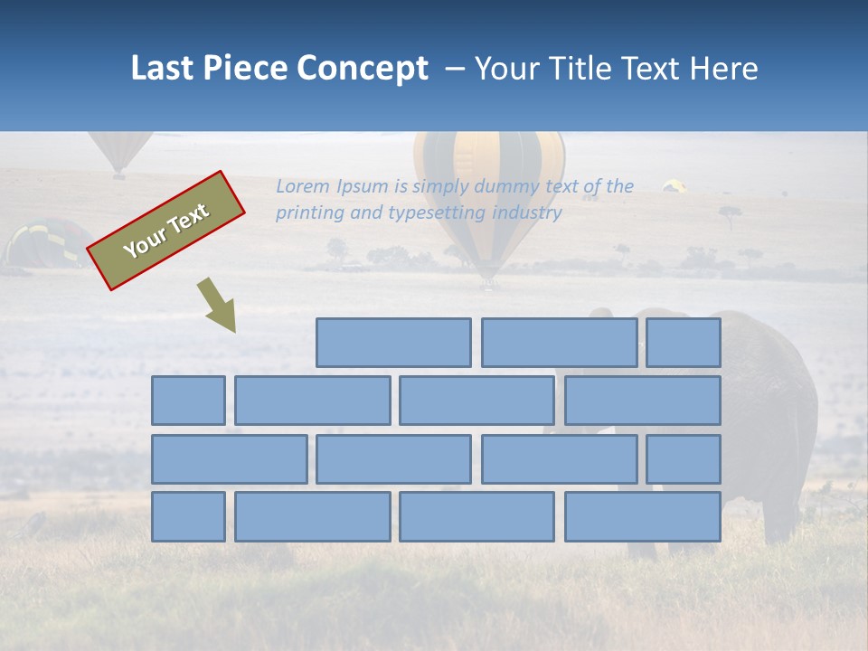 House Air Heat PowerPoint Template