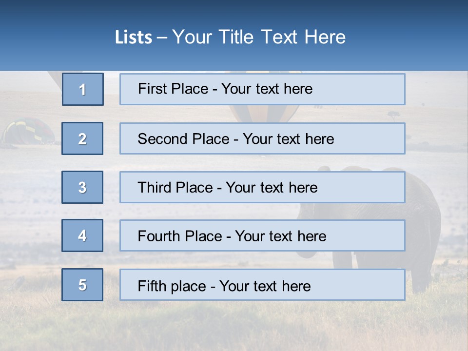 House Air Heat PowerPoint Template