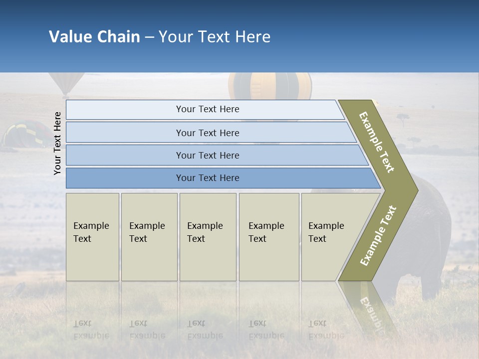 House Air Heat PowerPoint Template