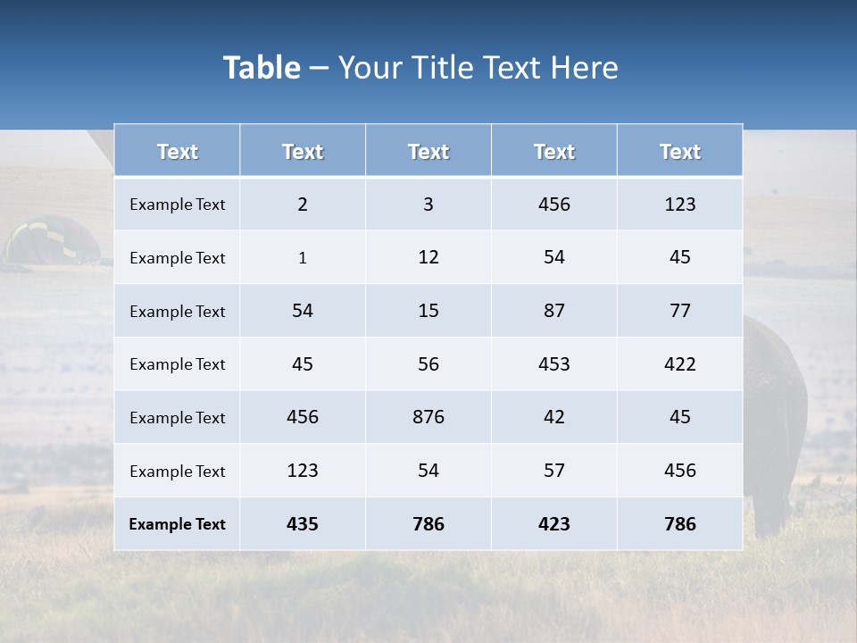 House Air Heat PowerPoint Template