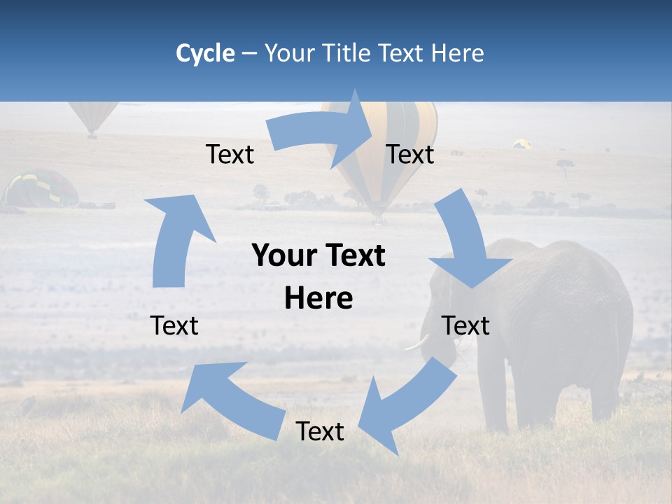 House Air Heat PowerPoint Template