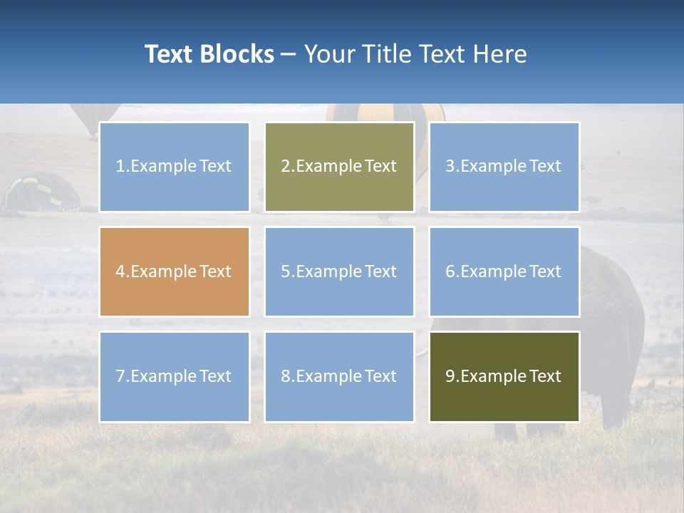 House Air Heat PowerPoint Template