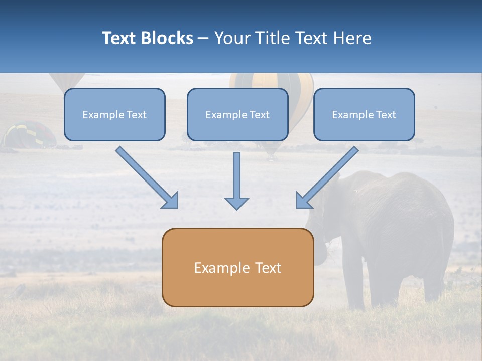 House Air Heat PowerPoint Template