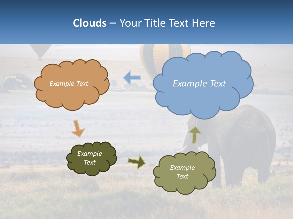 House Air Heat PowerPoint Template
