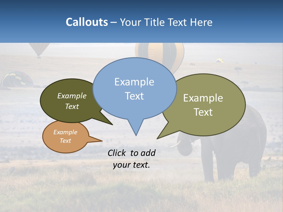 House Air Heat PowerPoint Template