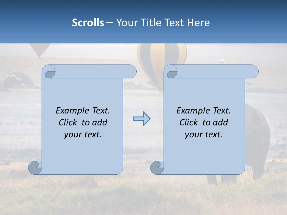 House Air Heat PowerPoint Template