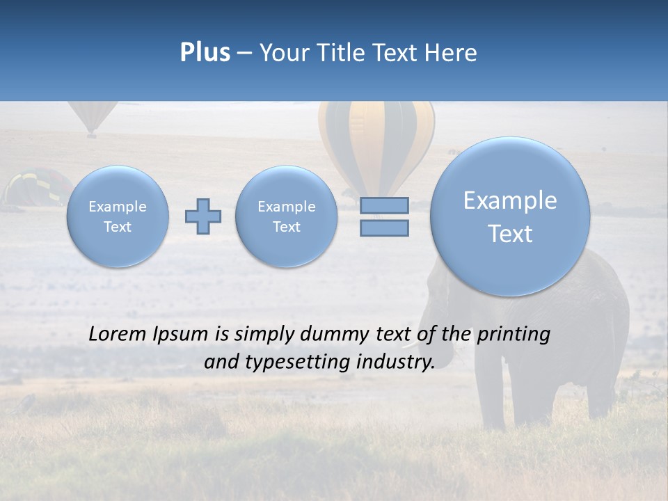 House Air Heat PowerPoint Template