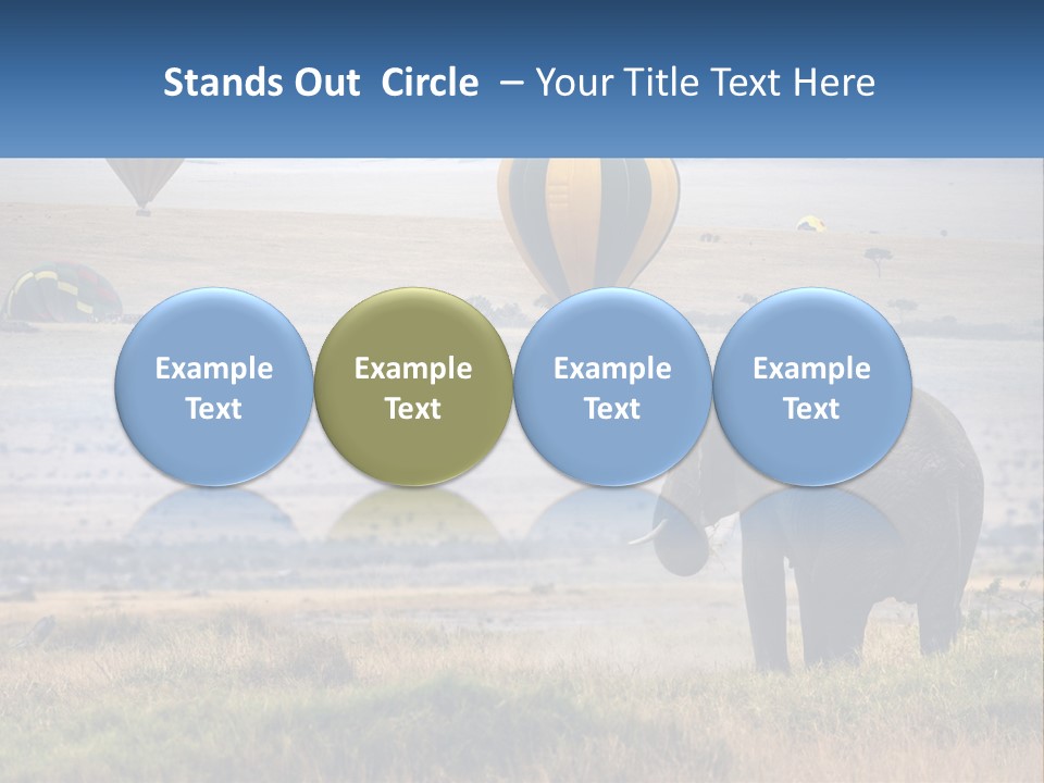 House Air Heat PowerPoint Template