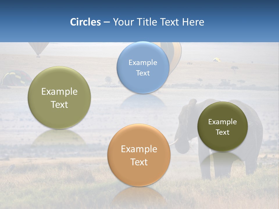 House Air Heat PowerPoint Template