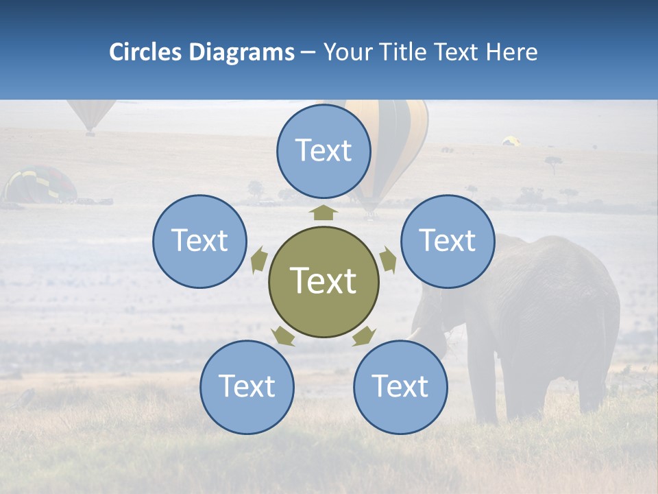 House Air Heat PowerPoint Template