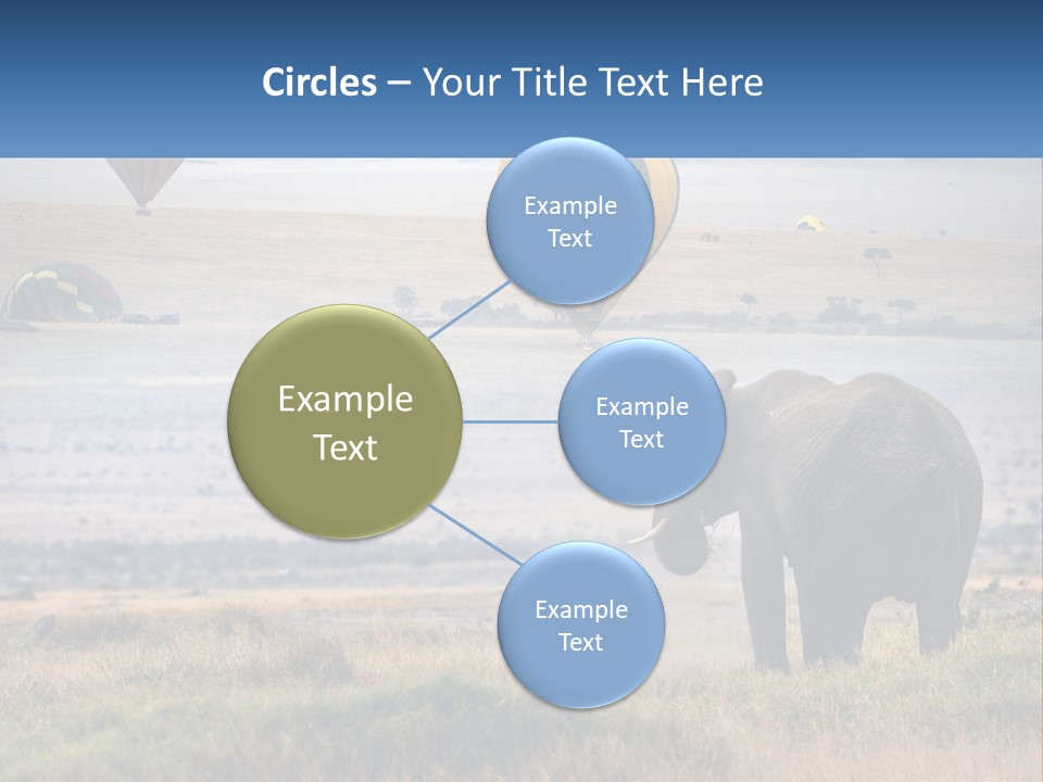 House Air Heat PowerPoint Template
